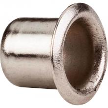 Hardware Resources 1284BN - Bright Nickel 1/4'' Grommet for 7 mm Hole - Priced and Sold by the Thousand