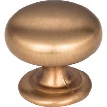 Hardware Resources 2980SBZ - 1-1/4'' Diameter Satin Bronze Florence Cabinet Mushroom Knob