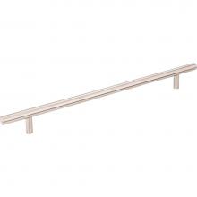 Hardware Resources 334SS - 256 mm Center-to-Center Hollow Stainless Steel Naples Cabinet Bar Pull