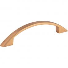 Hardware Resources 8004-SBZ - 96 mm Center-to-Center Satin Bronze Arched Somerset Cabinet Pull