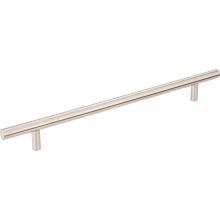 Hardware Resources 302SS - 224 mm Center-to-Center Hollow Stainless Steel Naples Cabinet Bar Pull