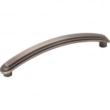 Hardware Resources 331-128BNBDL - 128 mm Center-to-Center Brushed Pewter Arched Calloway Cabinet Pull