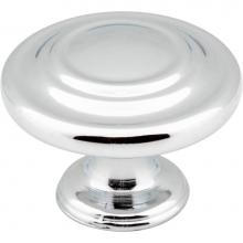 Hardware Resources 107PC - 1-5/16'' Diameter Polished Chrome Round Arcadia Cabinet Knob