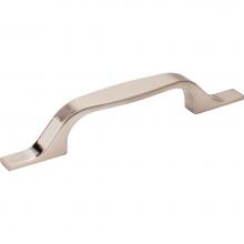 Hardware Resources 382-96SN - 96 mm Center-to-Center Satin Nickel Square Cosgrove Cabinet Pull