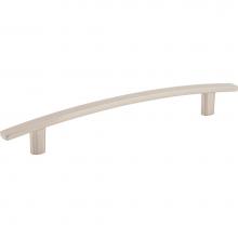 Hardware Resources 859-160SN - 160 mm Center-to-Center Satin Nickel Square Thatcher Cabinet Bar Pull