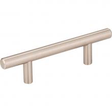 Hardware Resources 136SN - 3'' Center-to-Center Satin Nickel Naples Cabinet Bar Pull