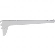 Hardware Resources 5460-14WH - 14'' White Plated Heavy Duty Bracket for TRK05 Series Standards