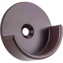 Hardware Resources M7340-ORB - Dark Bronze Open Knock-In Mounting Bracket for 1-5/16'' Round Closet Rods