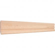 Hardware Resources SC2POP - 3/4'' D x 3-3/8'' H Poplar Standard Crown Moulding