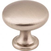 Hardware Resources 3910-SN-B - 1-3/16'' Diameter Satin Nickel Madison Cabinet Mushroom Knob