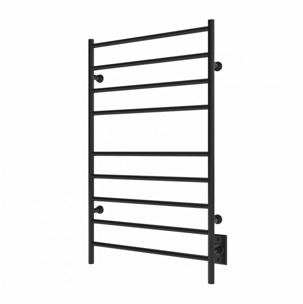 24''x40'' Kontour Linear Electric Hardwired Towel Warmer - Matte Black