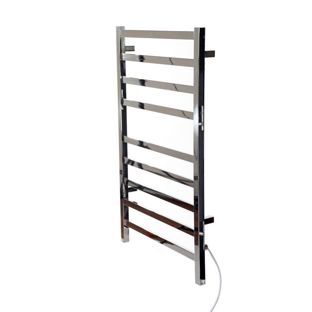 24''x40'' Kontour Square Electric Plug-In Towel Warmer - Chrome