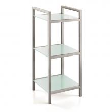 ICO Bath Z40304 - 31.5'' x 12.5'' x 12.5'' Cenius Bathroom Rack - Stainless Steel