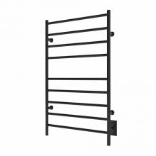 ICO Bath K4035W - 24''x40'' Kontour Linear Electric Hardwired Towel Warmer - Matte Black