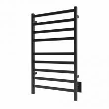 ICO Bath K6035W - 24''x40'' Kontour Square Electric Hardwired Towel Warmer - Matte Black