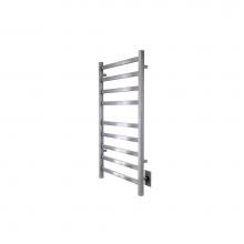 ICO Bath K6034W - 24''x40'' Kontour Square Electric Hardwired Towel Warmer - Brushed Nickel