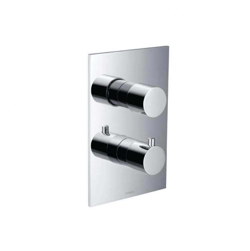 3/4 '' Thermostatic Valve & Trim - With 2-Way Diverter - 2 Output