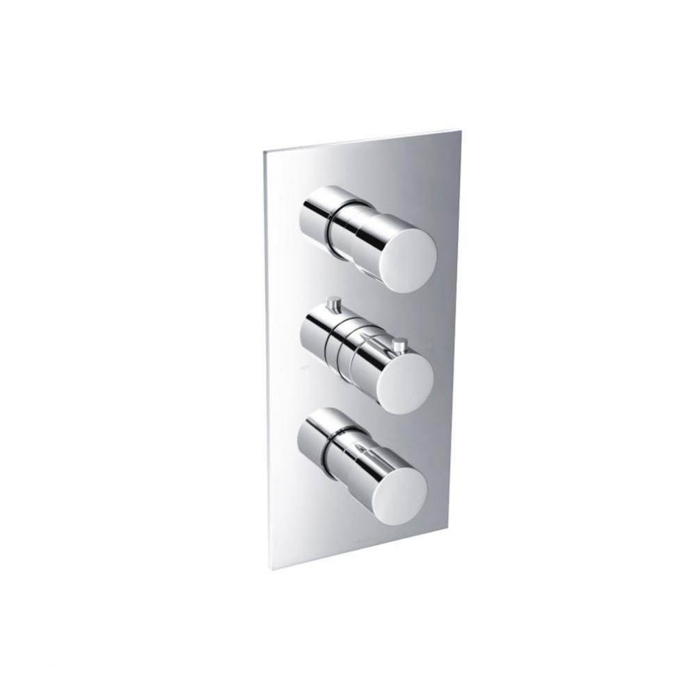 3/4'' Thermostatic Valve and Trim - 2 Outputs