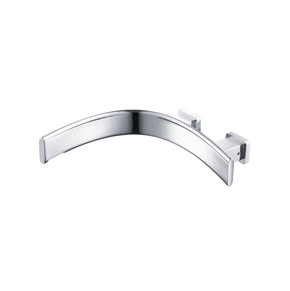 Wall Mount Tub Spout - Left Facing Curvature