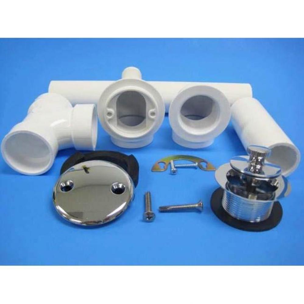 Full Kit Sch 40 PVC Lift & Turn CP with Condensate head, bagged