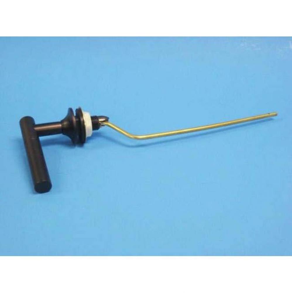 Contemporary Side Mount Tank Lever Tuscan Bronze