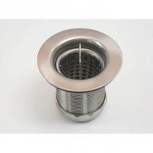 JB Products 1134HSN - Deep Duplex Bar Strainer Brushed Nickel