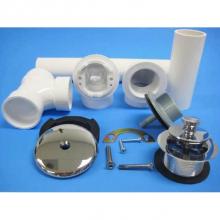 JB Products 742SPVCBK - Full Kit Breakaway Head Lift & Turn CP 3/8'' stem with one hole plate, boxed