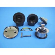 JB Products 743MABSBK - Breakaway Head Half Kit ABS Lift & Turn CP with 3/8'' stem and Brass strainer, boxed