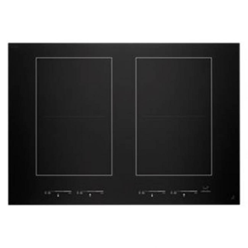 30'' Induction Cooktop, Black, 4 Flexelements