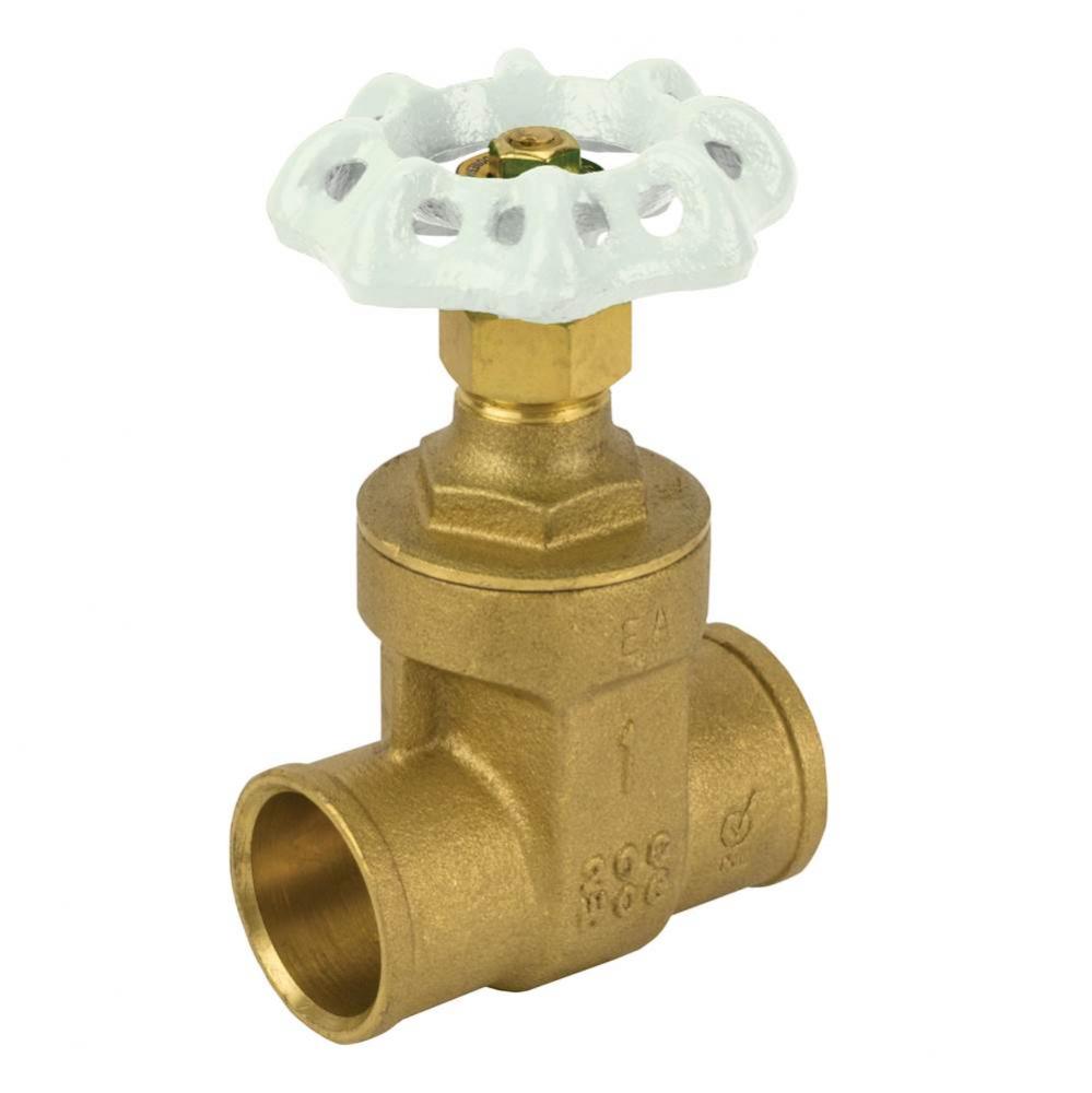 Gate Valve, Non-Rising Stem, Solder Connection, 200 Wog 2''