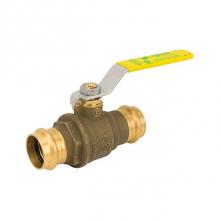 Jomar International LTD 100-208G - Full Port, 2 Piece, Press Connection, Dezincification Resistant Brass, 250 Wog 2''