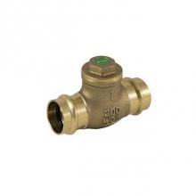 Jomar International LTD 105-006G - Horizontal Swing Check Valve, Press Connection, Class 125, 200 Wog 1-1/4''