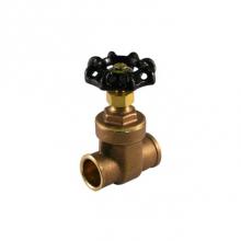 Jomar International LTD 103-410 - Regular Brass Gate Valve, Non-Rising Stem, Solder Connection, 200 Wog 3''