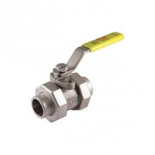 Jomar International LTD 101-983 - Full Port, 5 Piece, Double Union End, Socket Weld Connection, 3000 Wog 1/2''