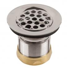 Jomar International LTD 300-101 - Chrome Plated Brass Or 300 Grade Brushed Stainless Steel Sink Strainer