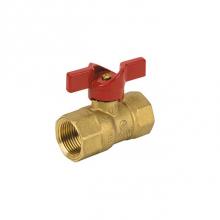 Jomar International LTD 102-513 - Gas Ball Valve, 2 Piece, 400 Wog 1/2''