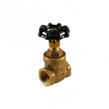 Jomar International LTD 103-311 - Regular Brass Gate Valve, Non-Rising Stem, Threaded Connection, 200 Wog 4''