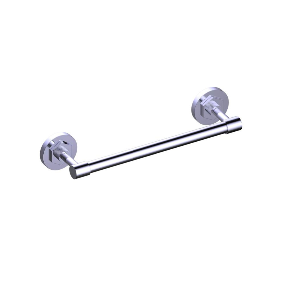 WINDSOR - 12-inch Bathroom Towel Bar-Polished Gold
