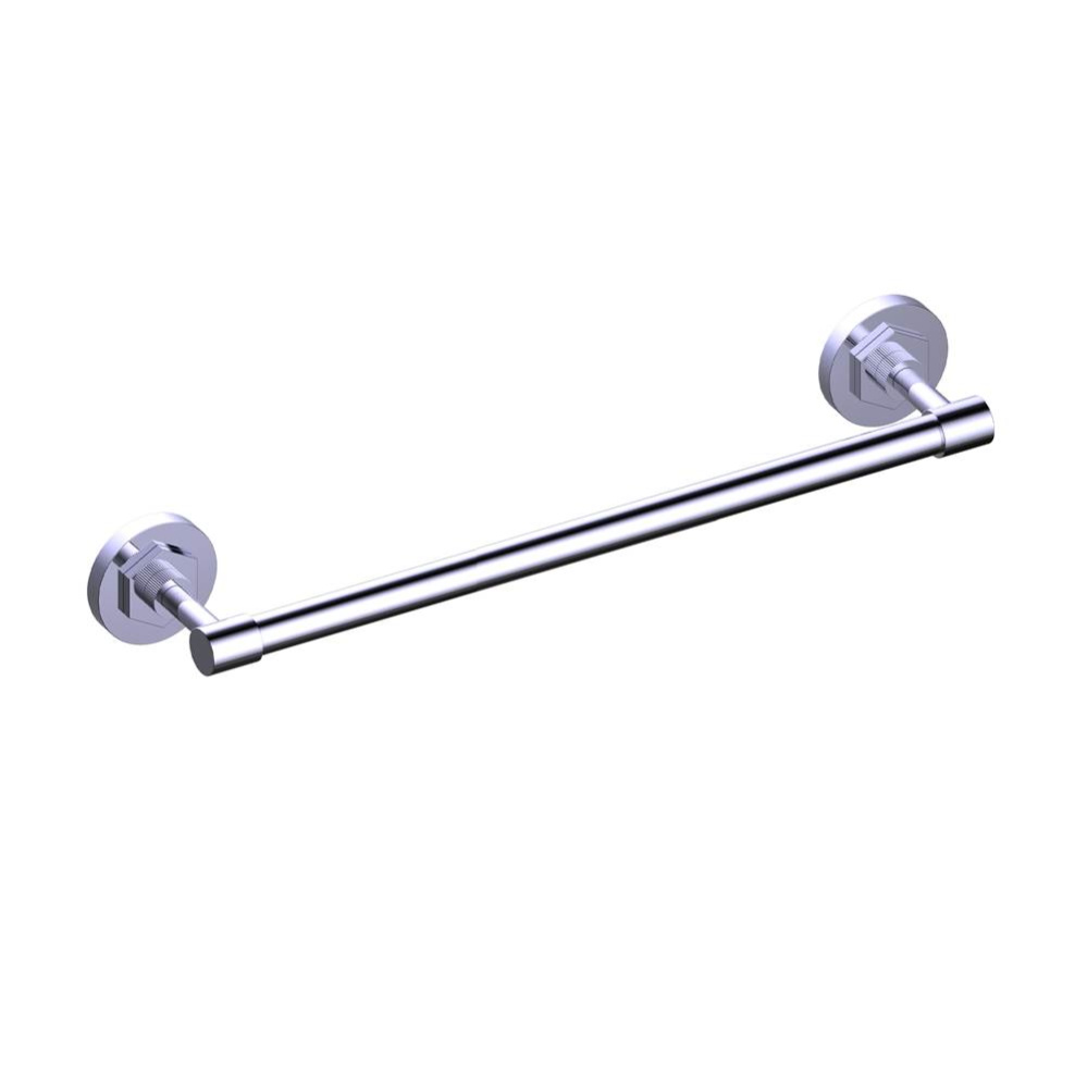 WINDSOR - 24-inch Bathroom Towel Bar-Black Nickel