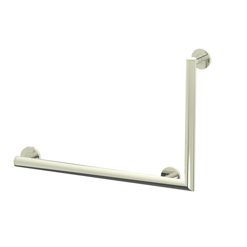 Angle Grab Bar (Left)-Polished Nickel