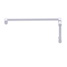 Kartners 13770618-99 - PORTO - 6-inch x 18-inch - Offset Shower Door Handles -Polished Chrome