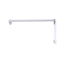 Kartners 13770818-99 - PORTO - 8-inch x 18-inch - Offset Shower Door Handles -Polished Chrome