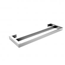 Kartners 288242-99 - MUNICH - 24-inch Double Bathroom Towel Bar-Polished Chrome