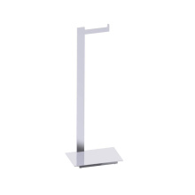 Kartners KFS-SQ-232TP-99 - BERLIN- Free Standing - Toilet Paper Holder-Polished Chrome