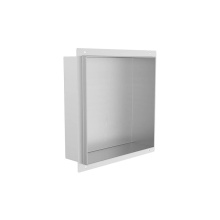 Kartners KSN-TR1212-BSS - Shower Niches - 12-inch x 12-inch Tile Ready Shower Niches-Brushed Stainless Steel