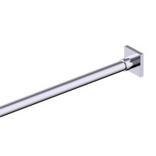 Kartners KSR-6BR-262-99 - MADRID - Kartners Round Shower Rod-Polished Chrome