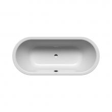 Kaldewei 291214000001 - Heavy Gauge Titanium Steel Enamel Klassikduo Oval Bathtub - Model 111