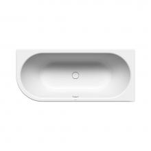 Kaldewei 282914000001 - Heavy Gauge Titanium Steel Enamel Centro Duo 1 Left Bathtub - Model 129