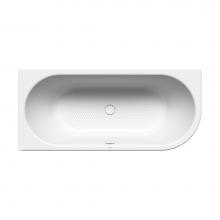 Kaldewei 283014000001 - Heavy Gauge Titanium Steel Enamel Centro Duo 1 Right Bathtub - Model 130