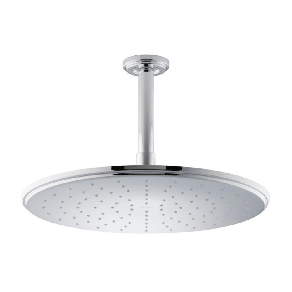 Contemporary Large Rain Showerhead, 12'' (2.5 Gpm)